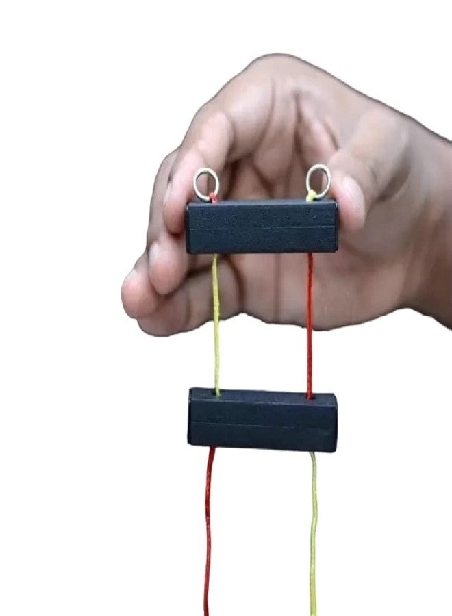 MilesMagic Magician's Crazy Cords Gimmick | Color Changing Thread String | Real Mentalist Street Illusion Mind Reading Novelty Close Up Stage Magic Trick - Image 1